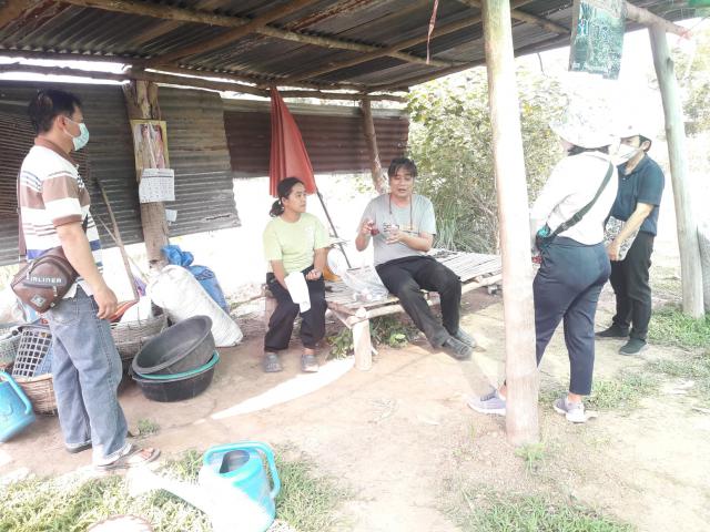 4. ลงพื้นที่ตำบลวังหิน จังหวัดตาก วันที่ 25 มีนาคม 2564 ณ หมู่ 10 บ้านประจำรักษ์ ตำบลวังหิน อำเภอเมืองตาก จังหวัดตาก